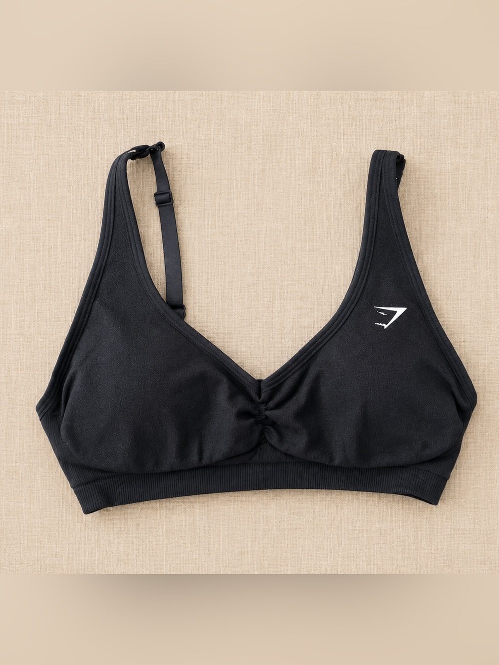 Gymshark Lift Seamless Sports Bra Black Women’s Size M NWOT